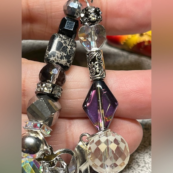 Cinderella stiletto heel charm purse bling or keychain -stunner - Picture 3 of 12